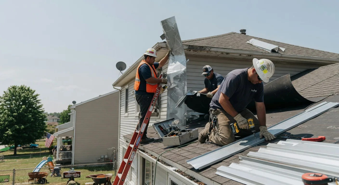 Metal Roof Repair in Gilbertsville, KY